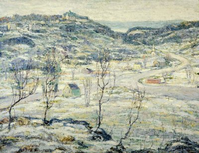 Harlem-Tal, Winter von Ernest Lawson